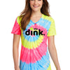 The Dink Tie Dye V-Neck Tee (W) (Neon)