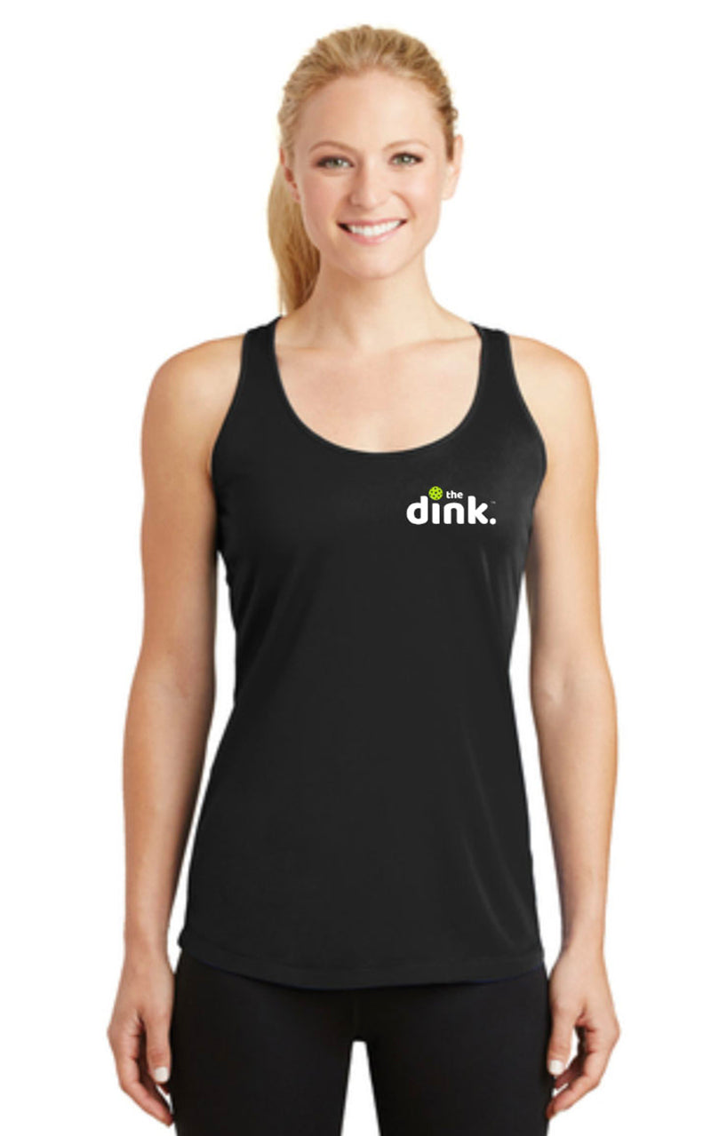 The Dink Competitor Racerback Tank (W) (Black)