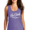 The Dink Perfect Tri Racerback Tank (W) (Purple)
