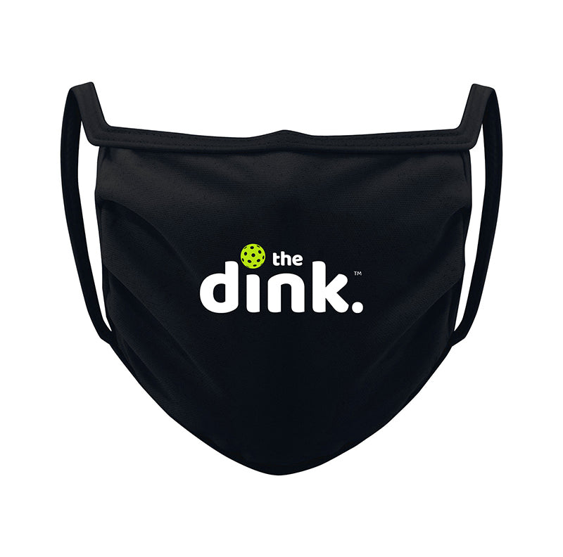The Dink 3-Ply Face Mask (U) (Black)