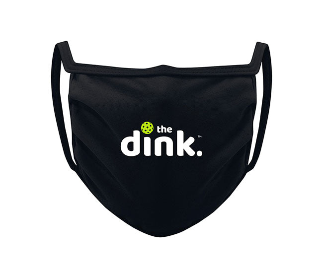 The Dink 3-Ply Face Mask (U) (Black)
