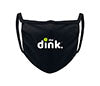 The Dink 3-Ply Face Mask (U) (Black)