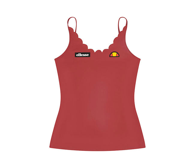 Ellesse Ceilia Tank (W) (Burgundy)