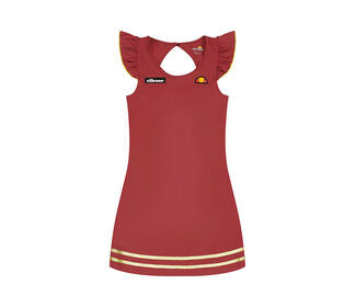 Ellesse Clovere Dress (W) (Burgundy)