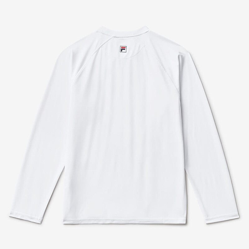 Fila Boy'S Uv Blocker Long Sleeve (White) Fila