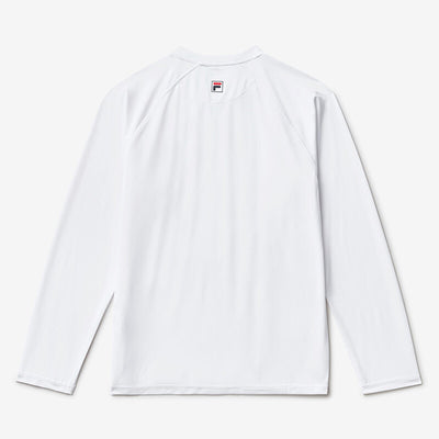 Fila Boy'S Uv Blocker Long Sleeve (White) Fila