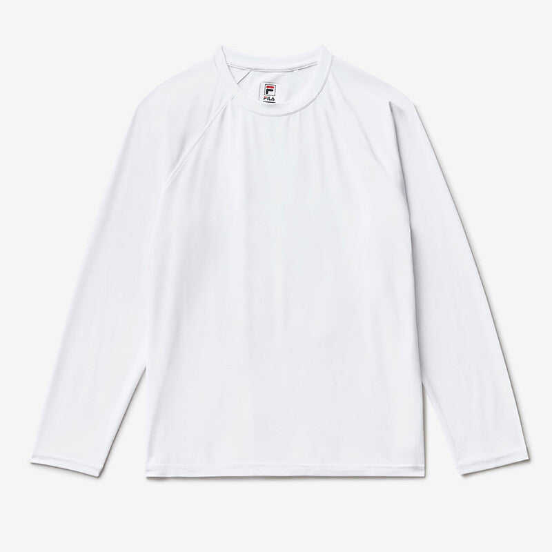 Fila Boy'S Uv Blocker Long Sleeve (White) Fila