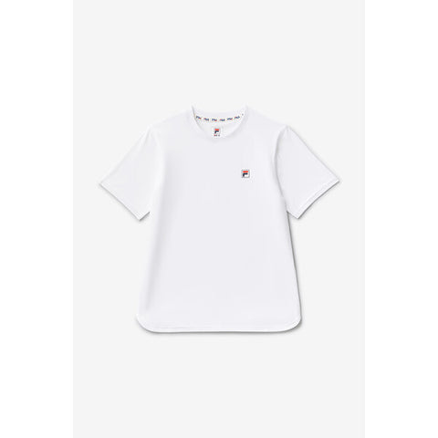 Fila Boy'S Short Sleeve Performance Top (White)