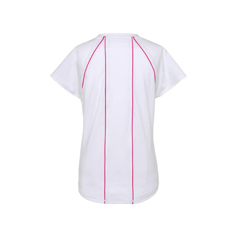 Fila Girl'S Essentials Short Sleeve Top (White)