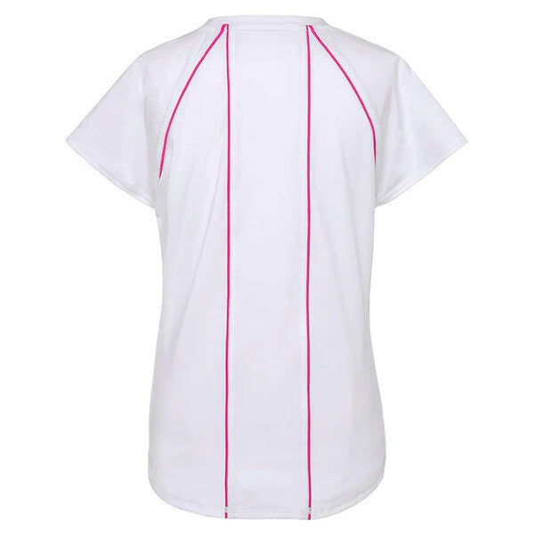 Fila Girl'S Essentials Short Sleeve Top (White)