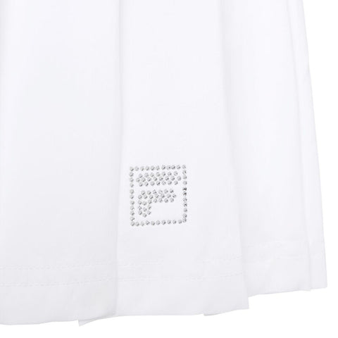 Fila Girls Pleated Skort (White)