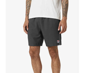 Fila Essentials Stretch Woven 7" Short (M) (Ebony Grey)