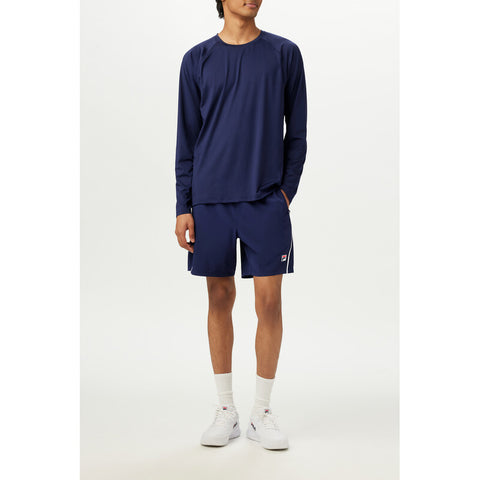Fila Piped Stretch Woven Short (M) (Navy)
