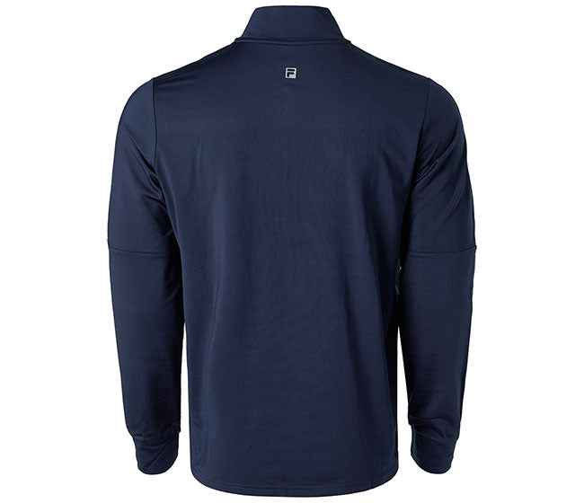 Fila Essentials Quarter Zip Pullover (M) (Navy)