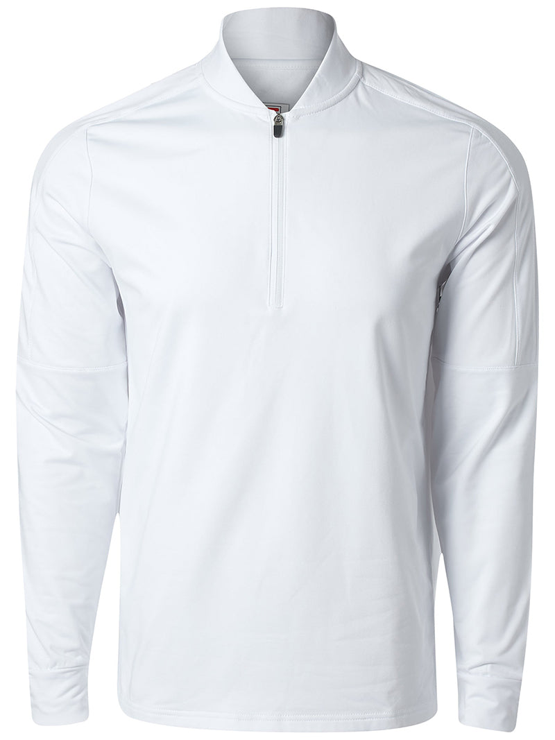 Fila Essentials Quarter Zip Pullover (M) (White)