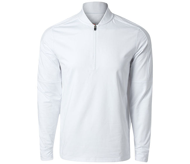 Fila Essentials Quarter Zip Pullover (M) (White)