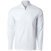 Fila Essentials Quarter Zip Pullover (M) (White)
