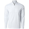 Fila Essentials Quarter Zip Pullover (M) (White)