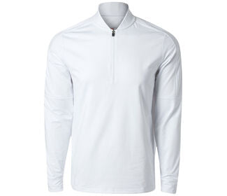 Fila Essentials Quarter Zip Pullover (M) (White)
