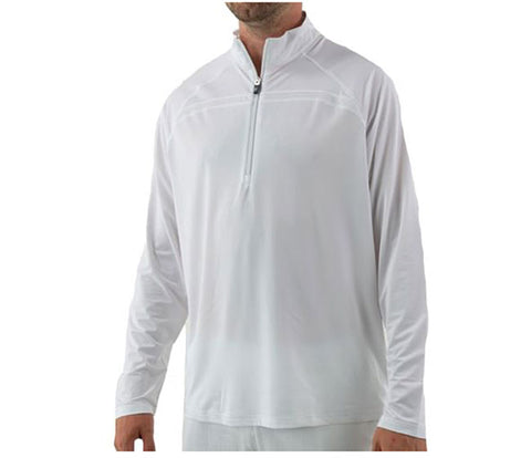 Fila Essentials Half Zip Top (M) (White)