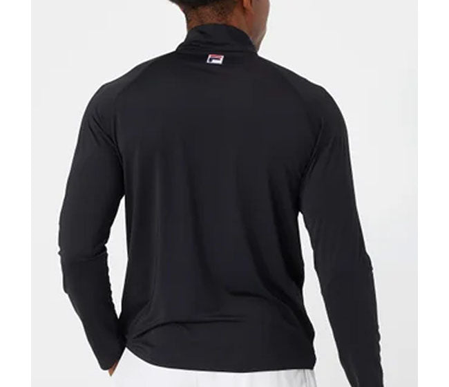Fila Essentials Half Zip Top (M) (Black)