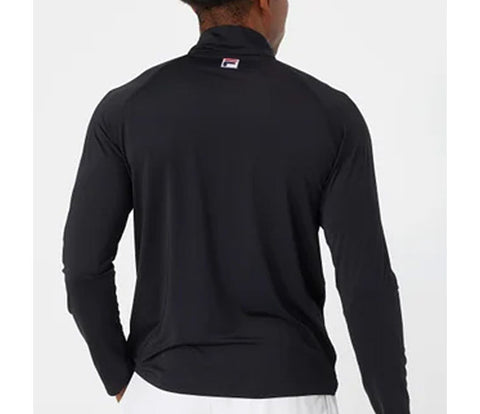 Fila Essentials Half Zip Top (M) (Black)
