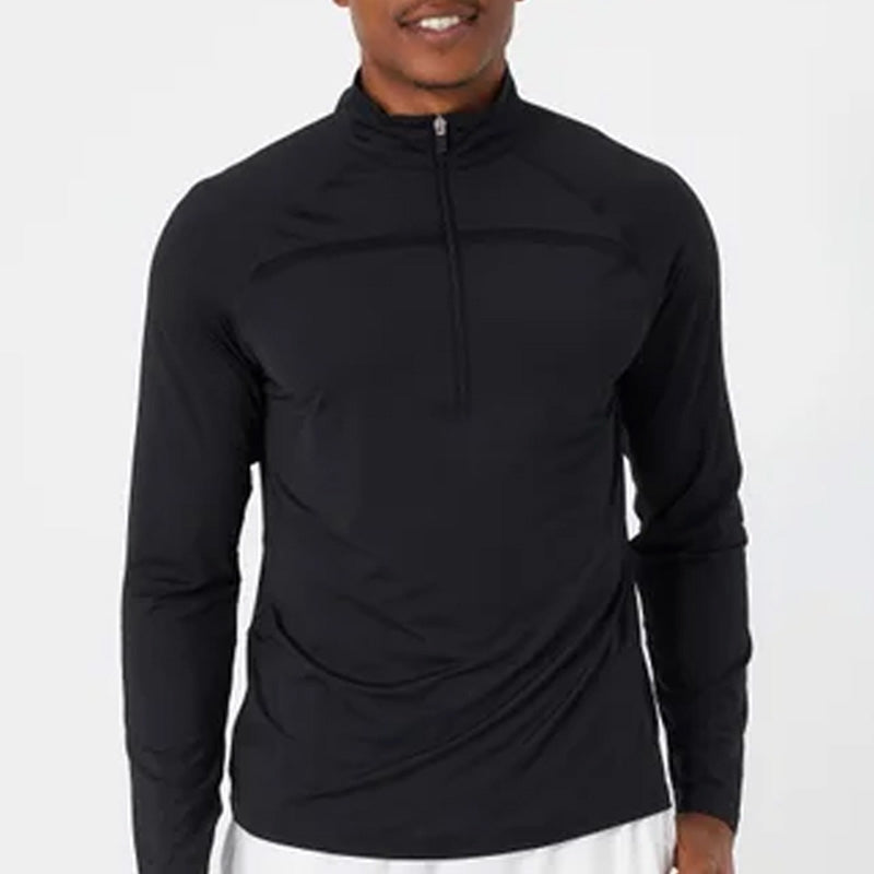 Fila Essentials Half Zip Top (M) (Black)
