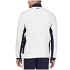 Fila Groundbreaker Long Sleeve 1/4 Zip Top (M) (White/Navy)