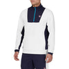 Fila Groundbreaker Long Sleeve 1/4 Zip Top (M) (White/Navy)