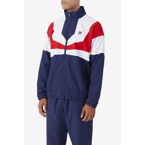 Fila Amar Track Jacket (M) (Navy/White)