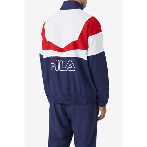 Fila Amar Track Jacket (M) (Navy/White)