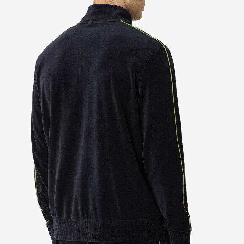 Fila Deverall Velour Jacket (M) (Black)