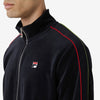 Fila Deverall Velour Jacket (M) (Black)