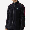 Fila Deverall Velour Jacket (M) (Black)