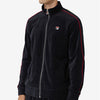 Fila Deverall Velour Jacket (M) (Black)
