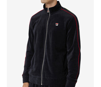 Fila Deverall Velour Jacket (M) (Black)