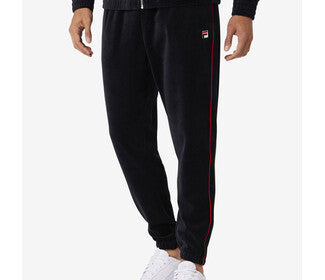 Fila Deverall Velour Pant (M) (Black)