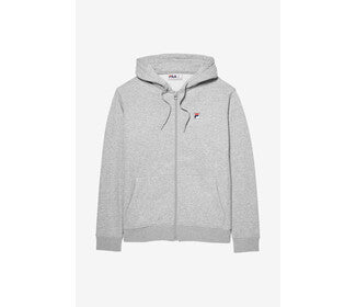 Fila Classic Full Zip Hoodie (M) (Grey)