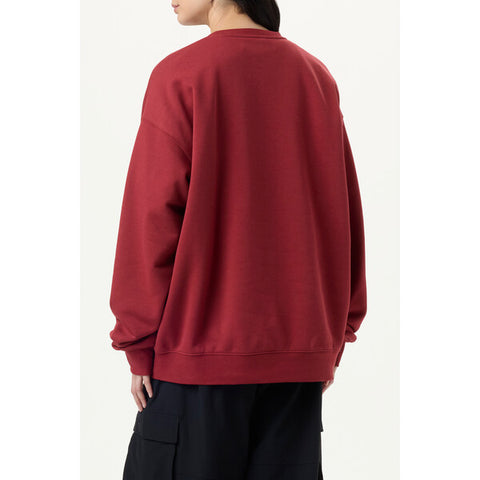 Fila Classic Relaxed Sweatshirt (Tibetan Red)