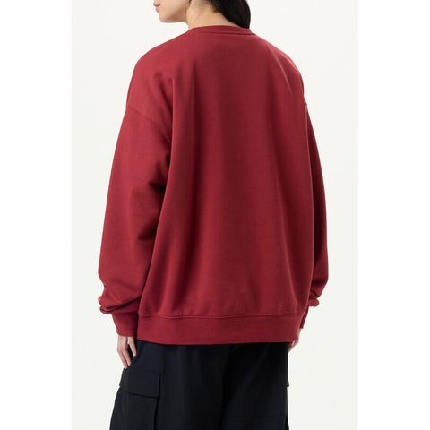 Fila Classic Relaxed Sweatshirt (Tibetan Red)