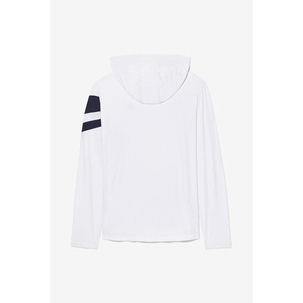Fila Long Sleeve Hoodie (M) (White)