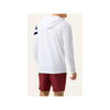Fila Long Sleeve Hoodie (M) (White)