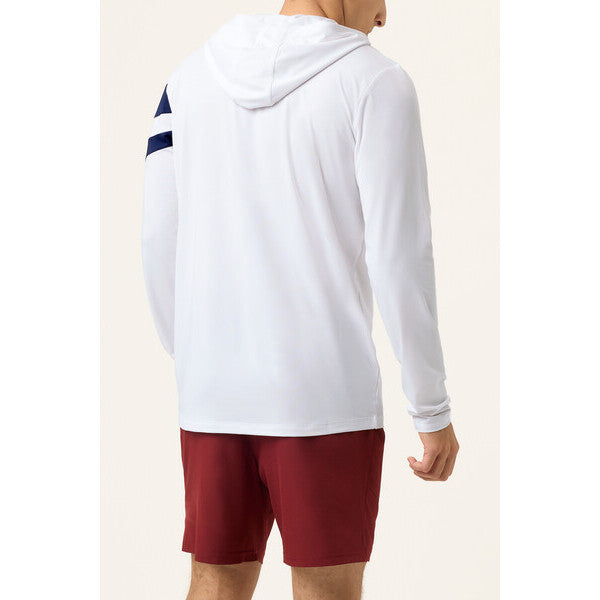Fila Long Sleeve Hoodie (M) (White)