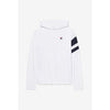Fila Long Sleeve Hoodie (M) (White)