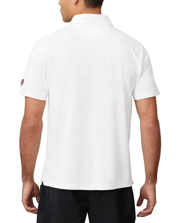 Fila Essentials Pique Polo (M) (White)