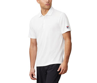 Fila Essentials Pique Polo (M) (White)