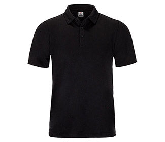 Fila Essentials Pique Polo (M) (Black)