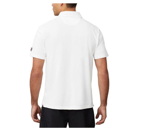 Fila Essentials Short Sleeve Polo (M) (White)
