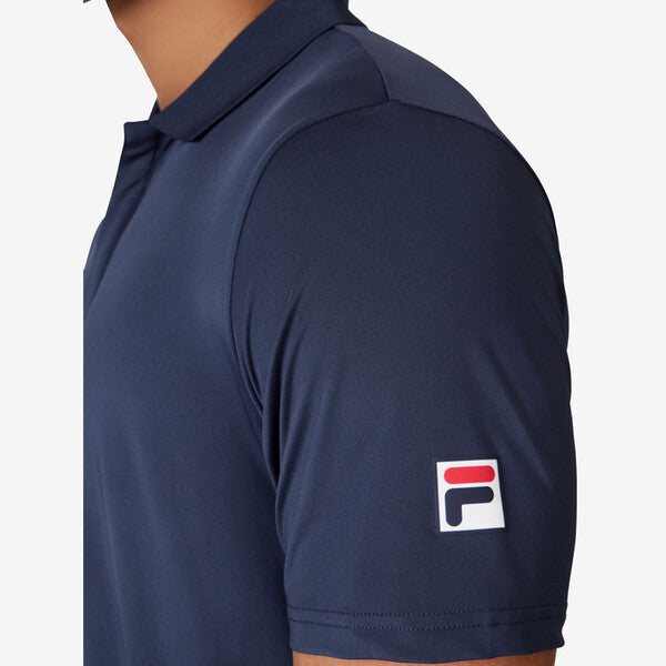 Fila Essentials Short Sleeve Polo (M) (Navy)
