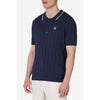 Fila Palm Springs Knitted Polo (M) (Navy)